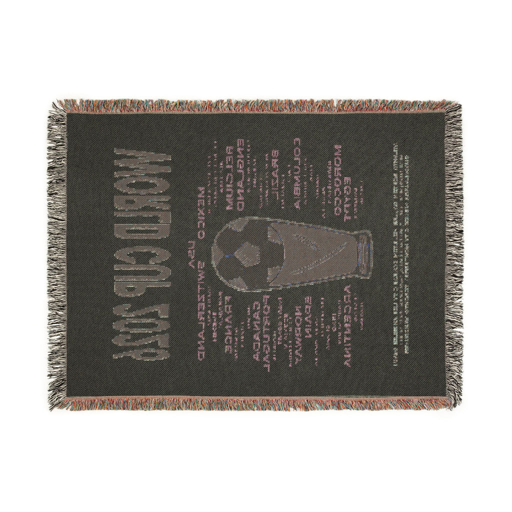 World Cup 2026 Woven Blanket - 2026 Teams | Burgundy/Cream
