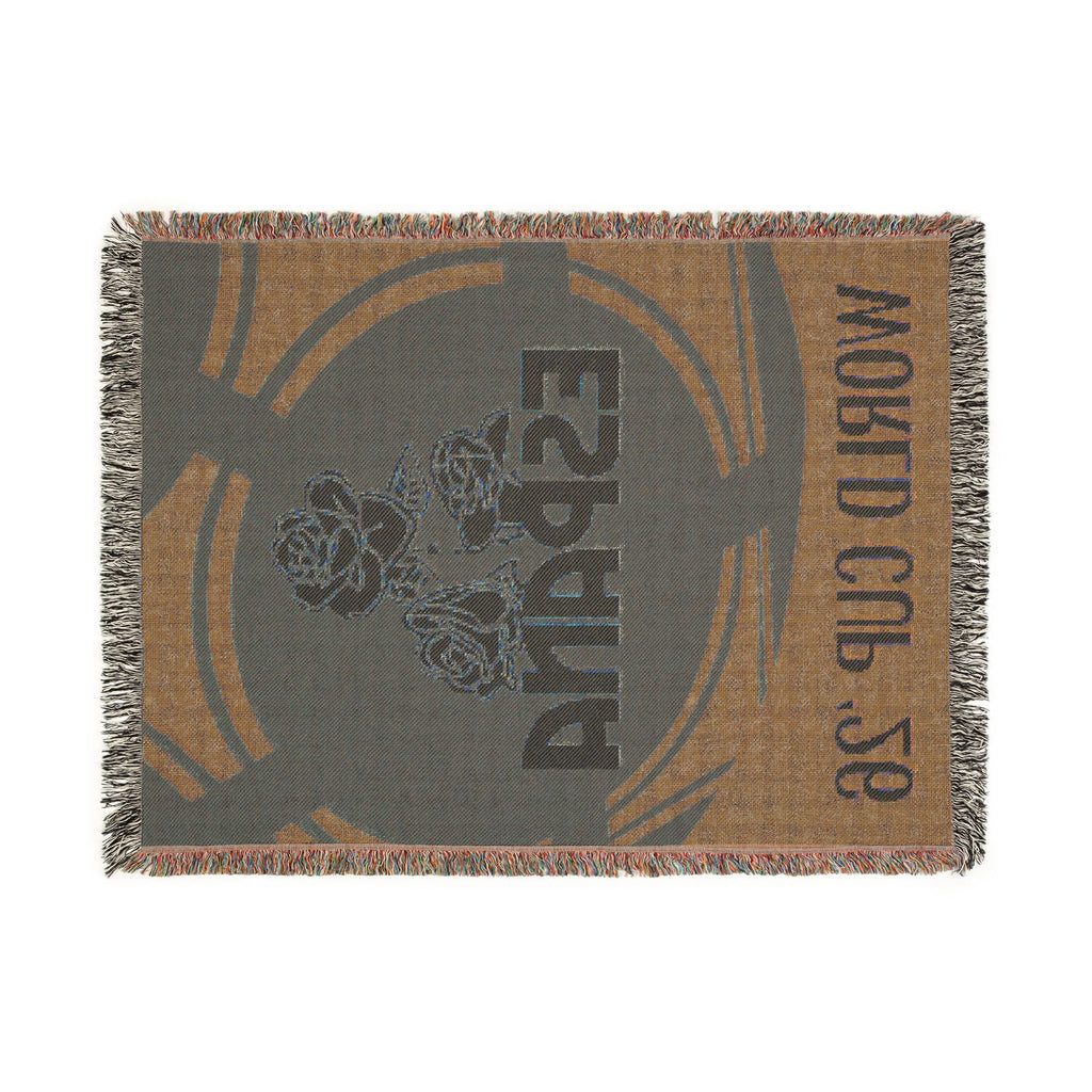 Woven Blanket — España World Cup '26 Soccer Throw