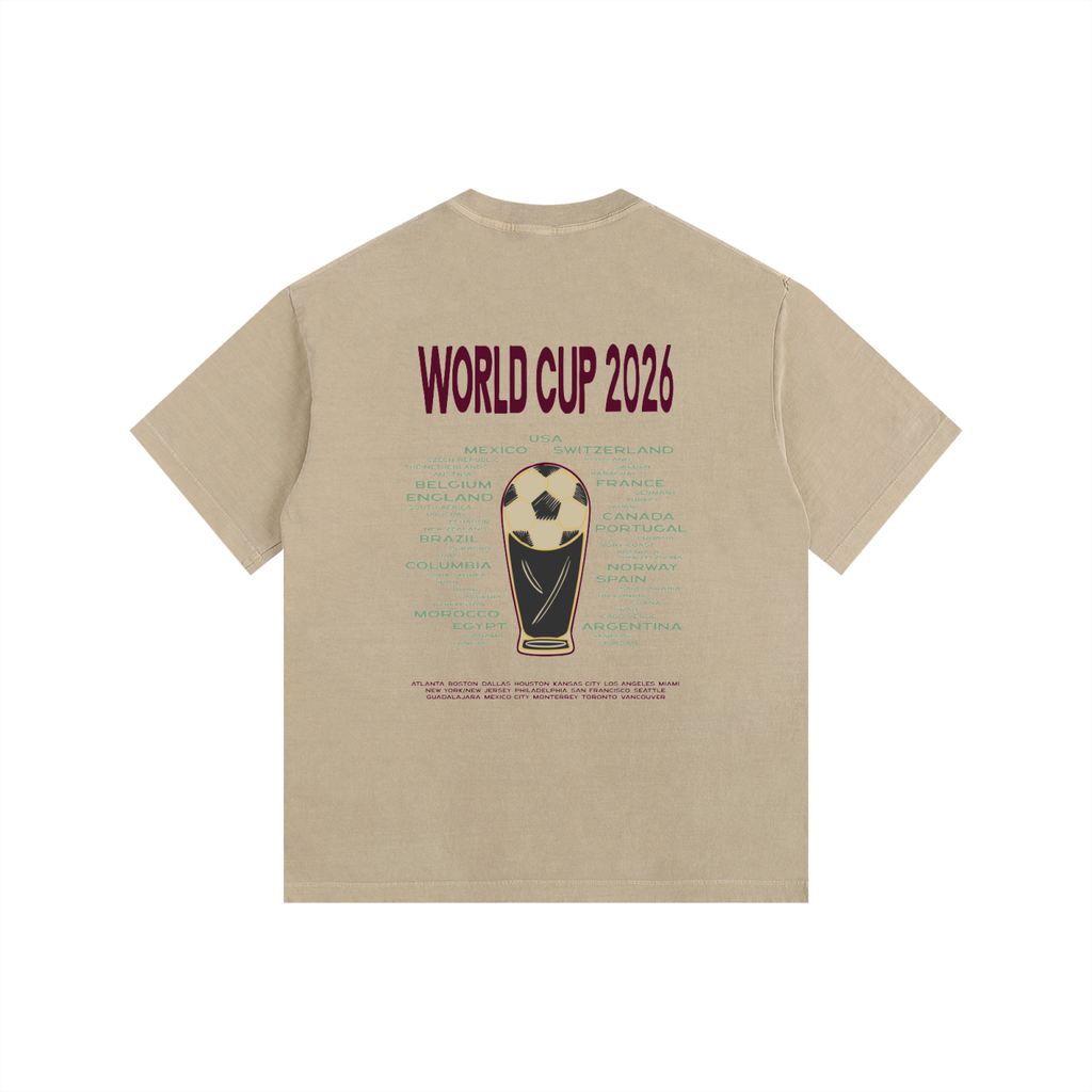 Vintage Washed Oversized Cotton T-Shirt