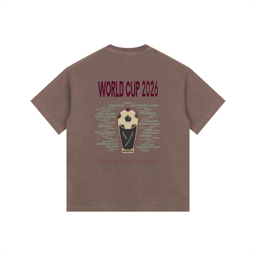Vintage Washed Oversized Cotton T-Shirt