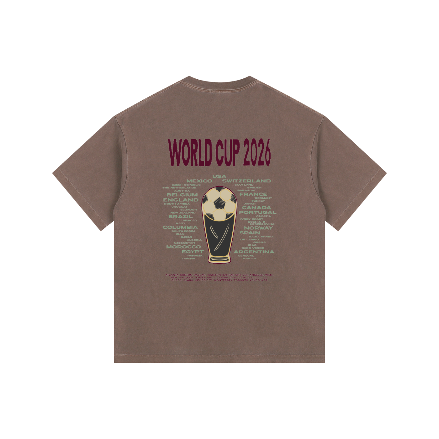 Vintage Washed Oversized Cotton T-Shirt
