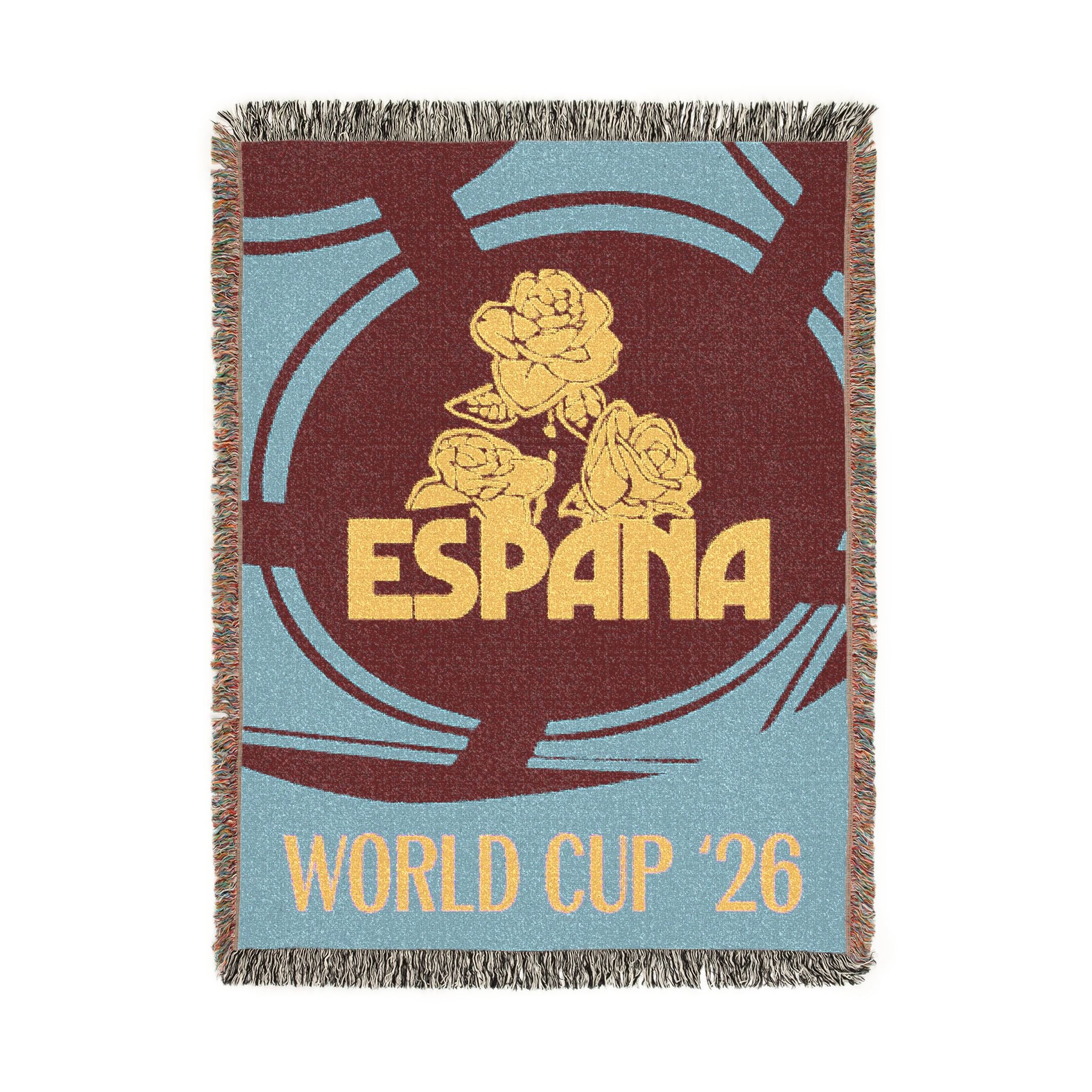 Woven Blanket — España World Cup '26 Soccer Throw
