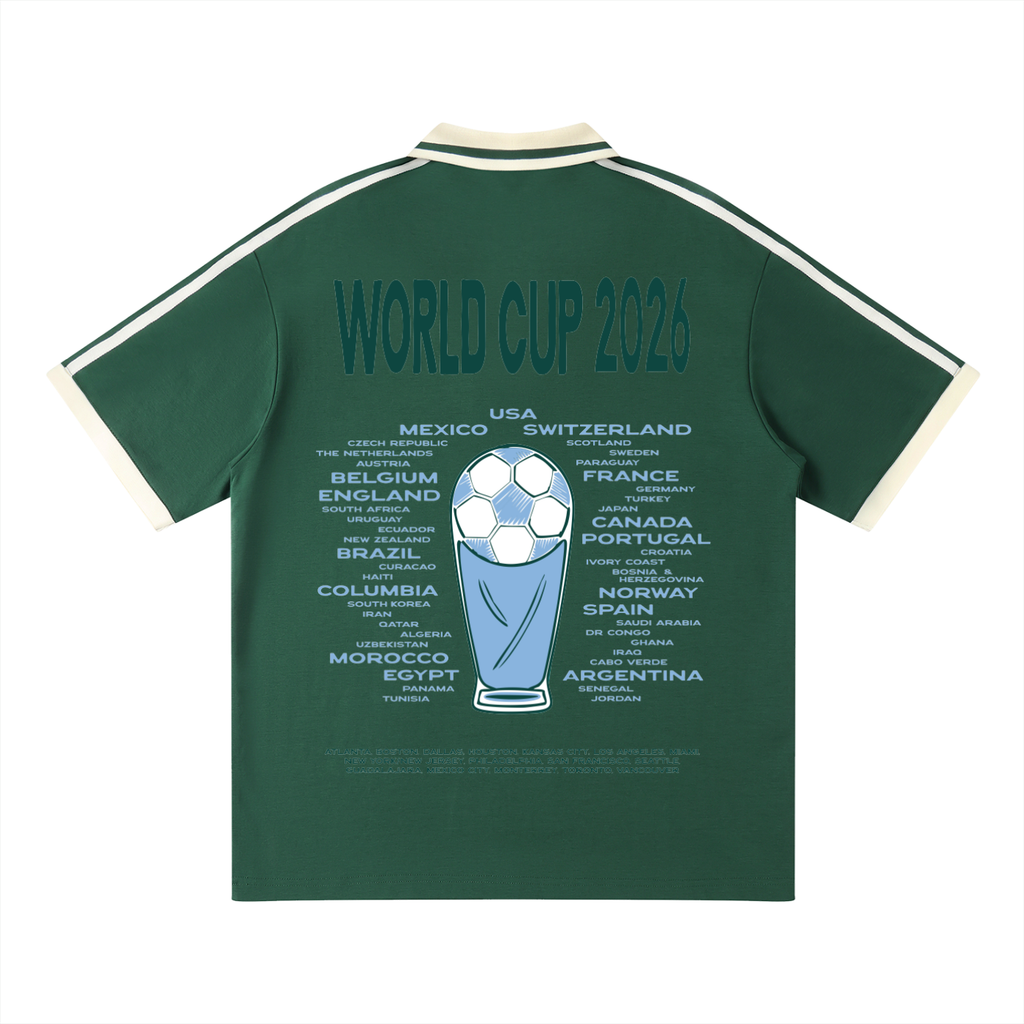 World Cup 2026 - Vintage Polo Shirt | Green