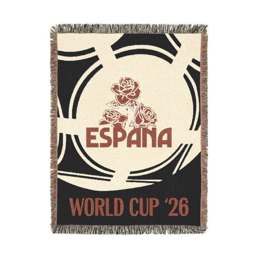 España World Cup '26 Woven Blanket — Soccer Fan Throw