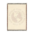 World Cup 2026 Woven Blanket — Global Soccer Throw