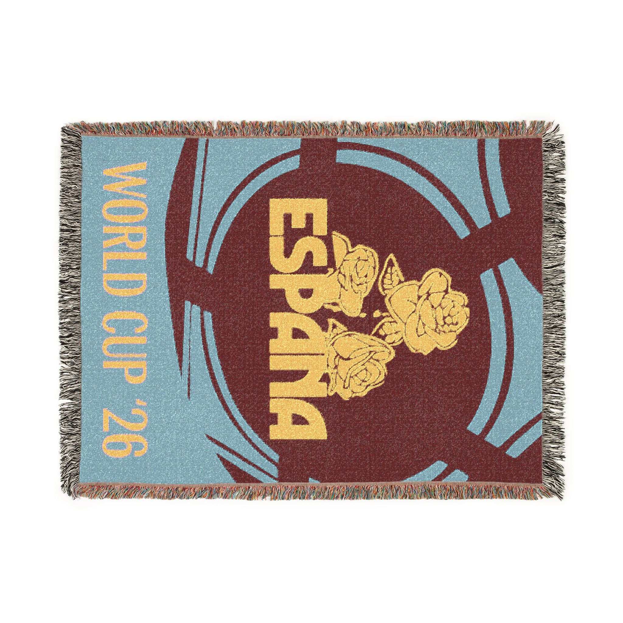 Woven Blanket — España World Cup '26 Soccer Throw
