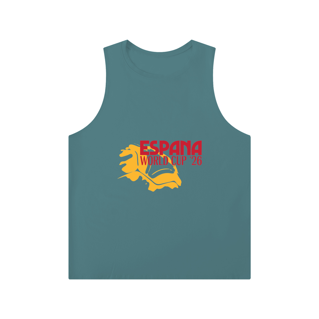 Men's Solid Color Crewneck Tank Top