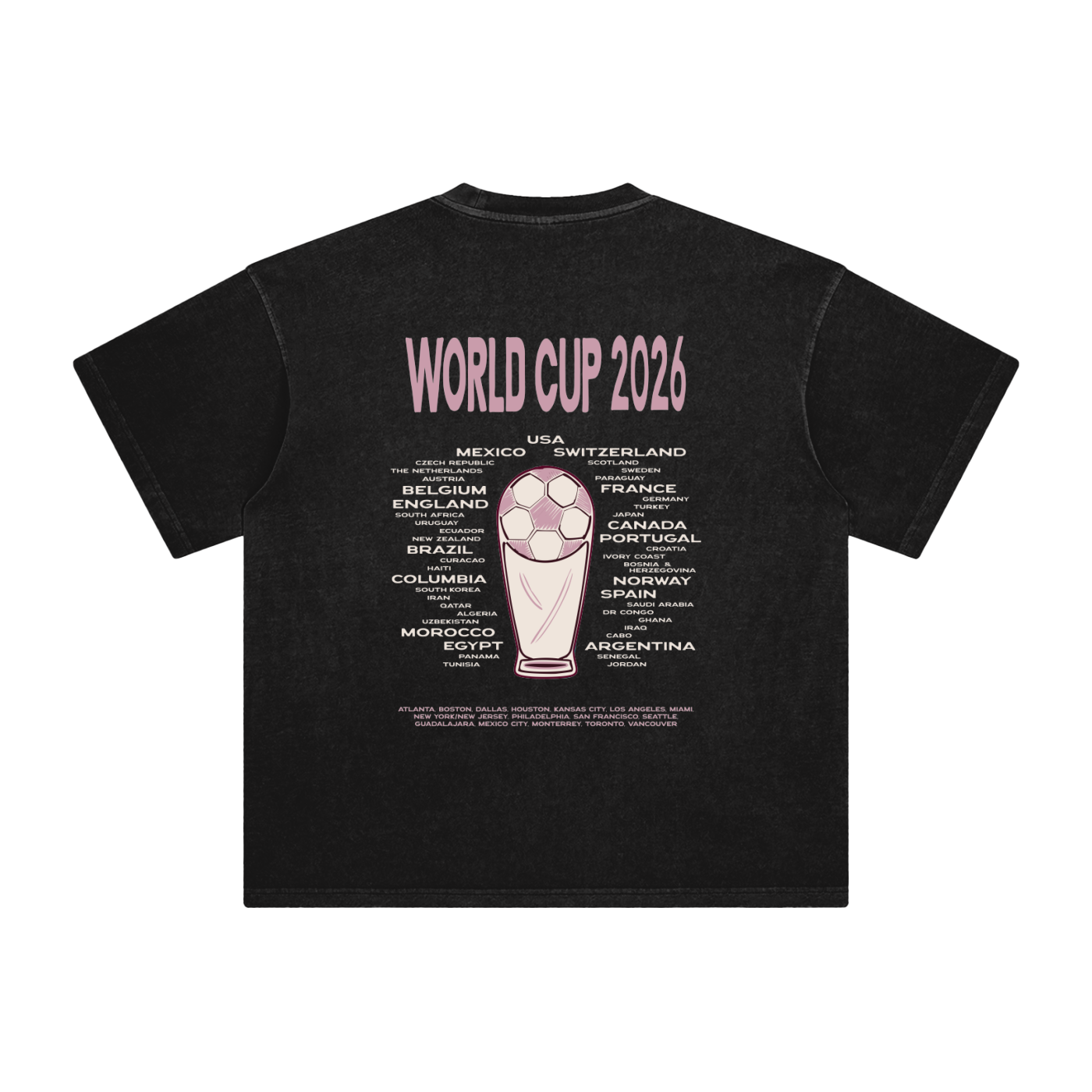 Enzyme Washed T-Shirt