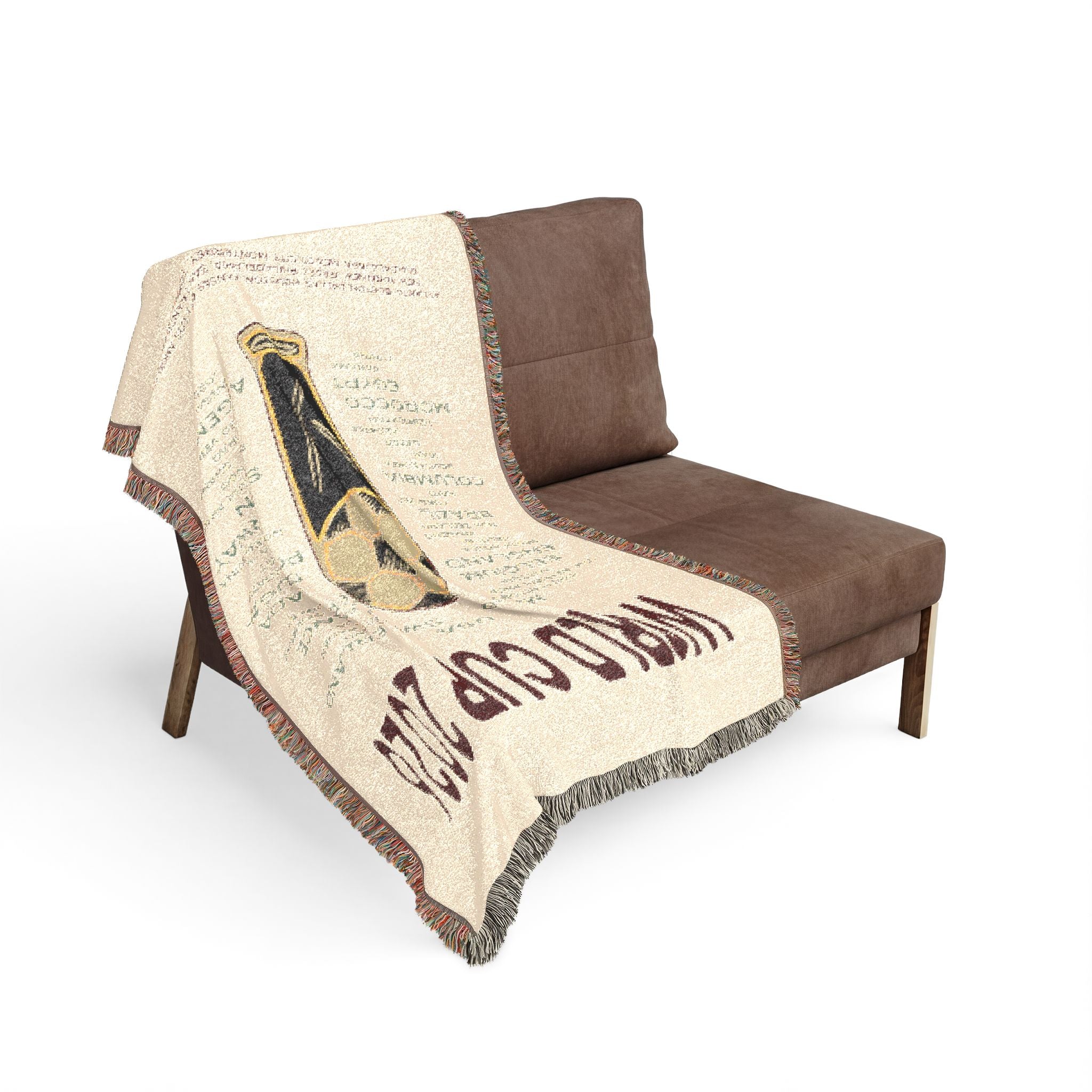World Cup 2026 Woven Blanket - 2026 Teams | Burgundy/Cream
