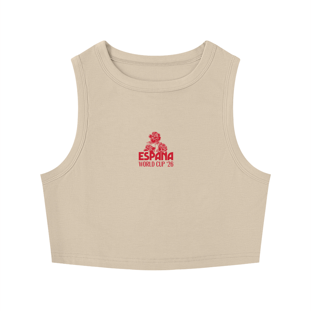 Women's Espana Crewneck Crop Tank Top