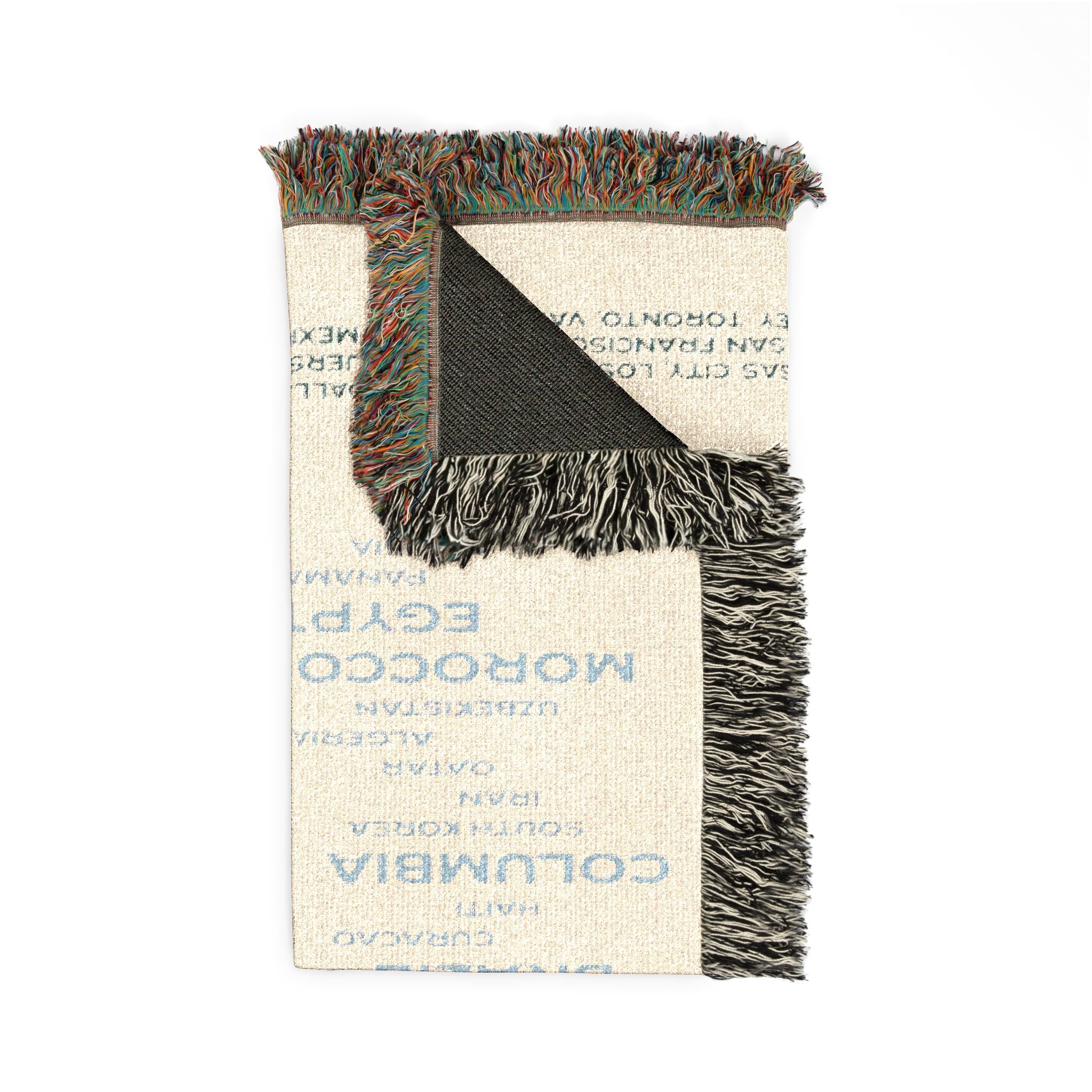 World Cup 2026 Woven Blanket - 2026 Teams | Green/Blue