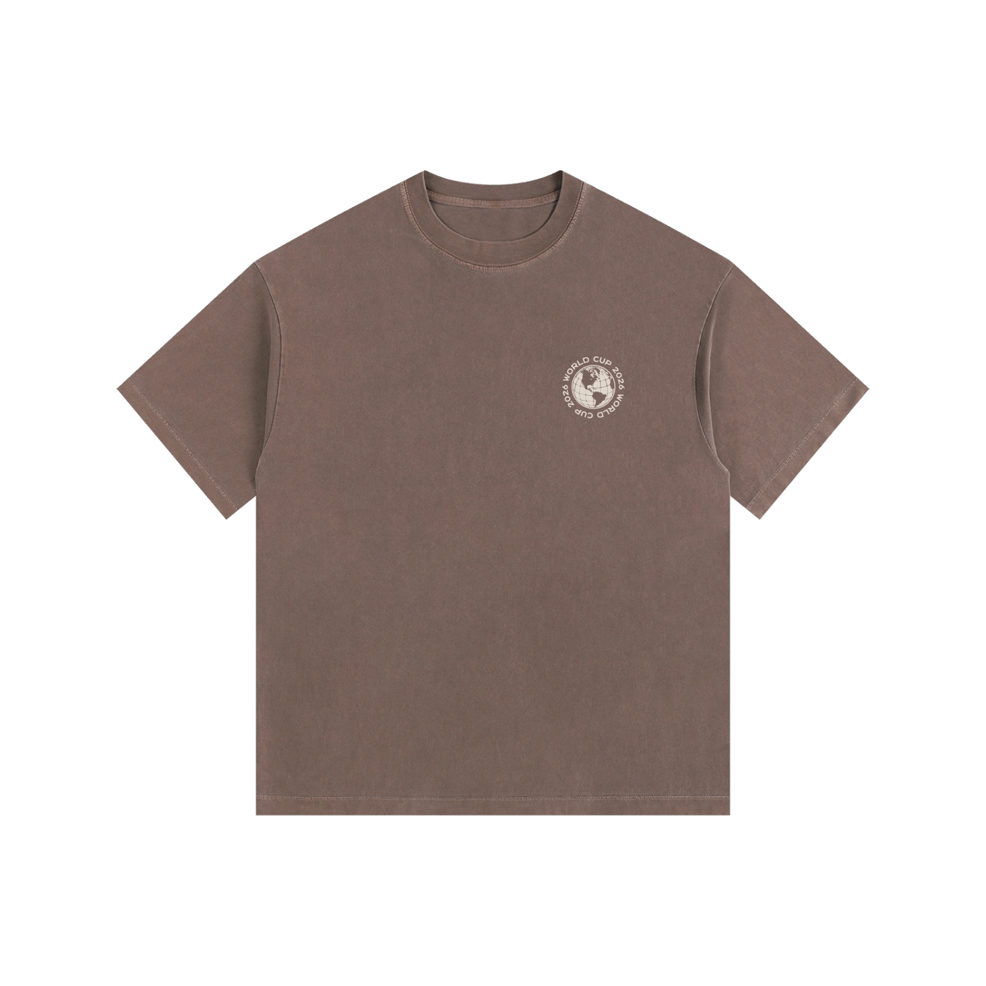 World Cup 2026 - Vintage Washed Oversized Cotton T-Shirt