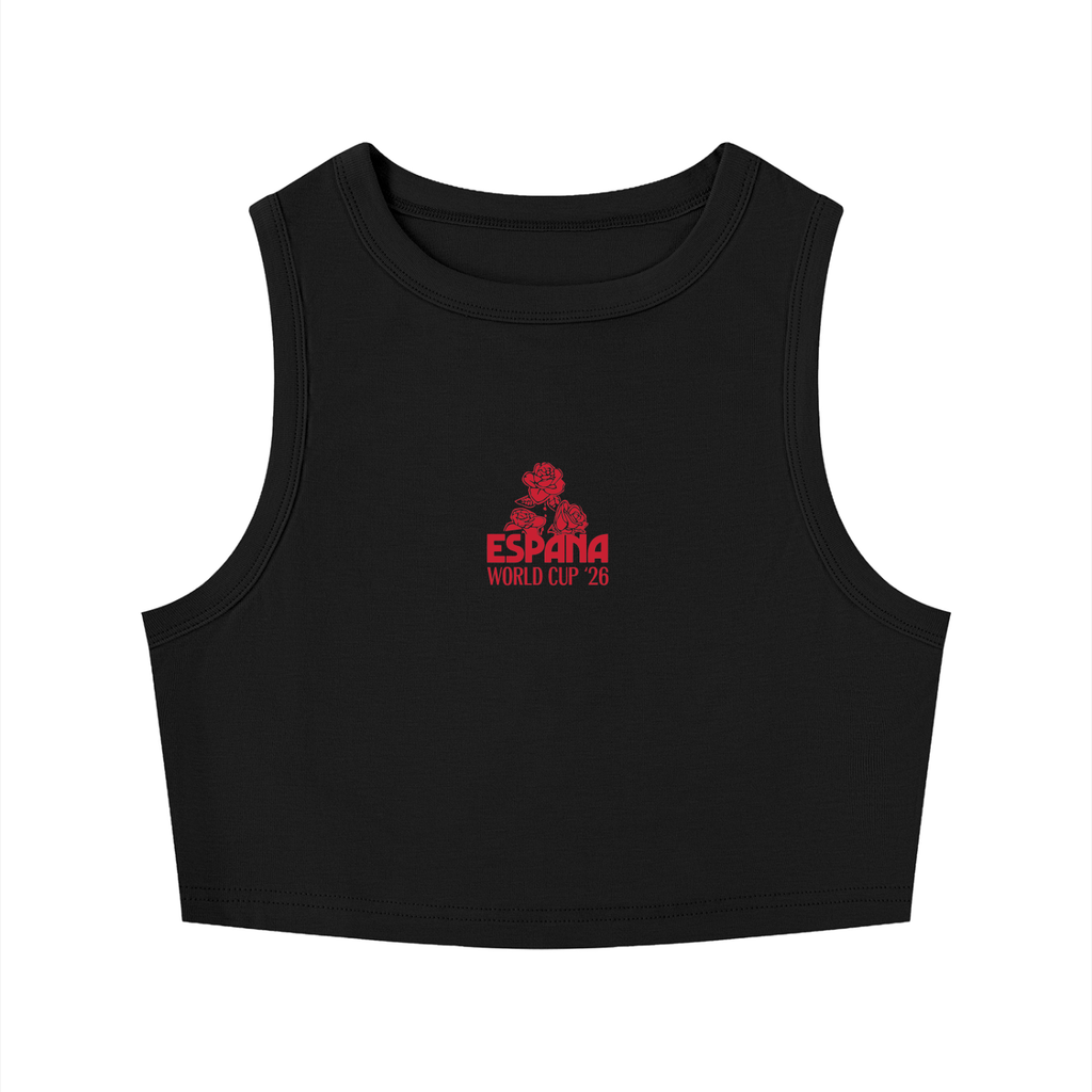 Women's Espana Crewneck Crop Tank Top