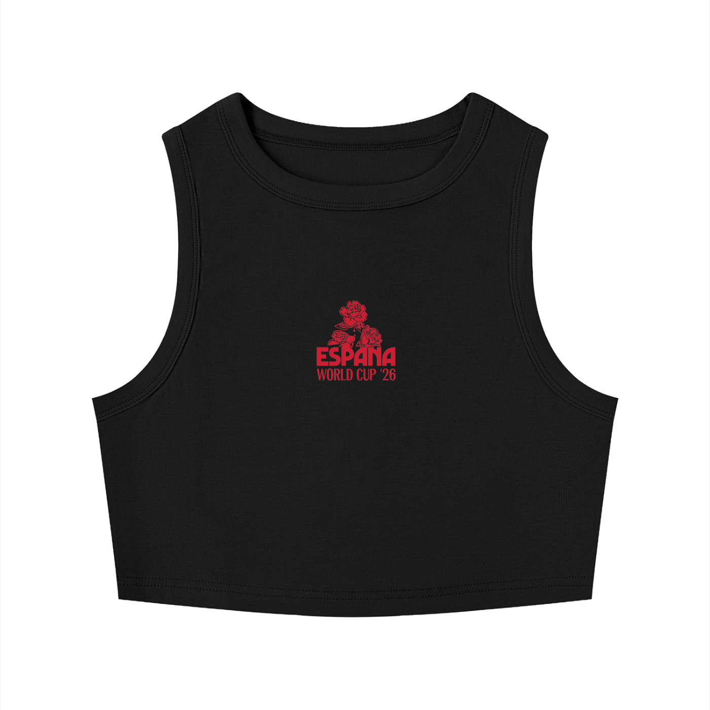 Women's Espana Crewneck Crop Tank Top