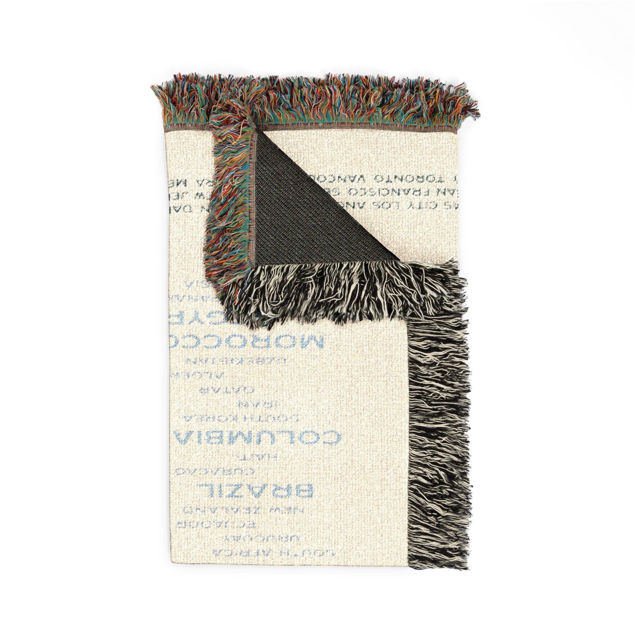 World Cup 2026 Woven Blanket - 2026 Teams | Green/Blue