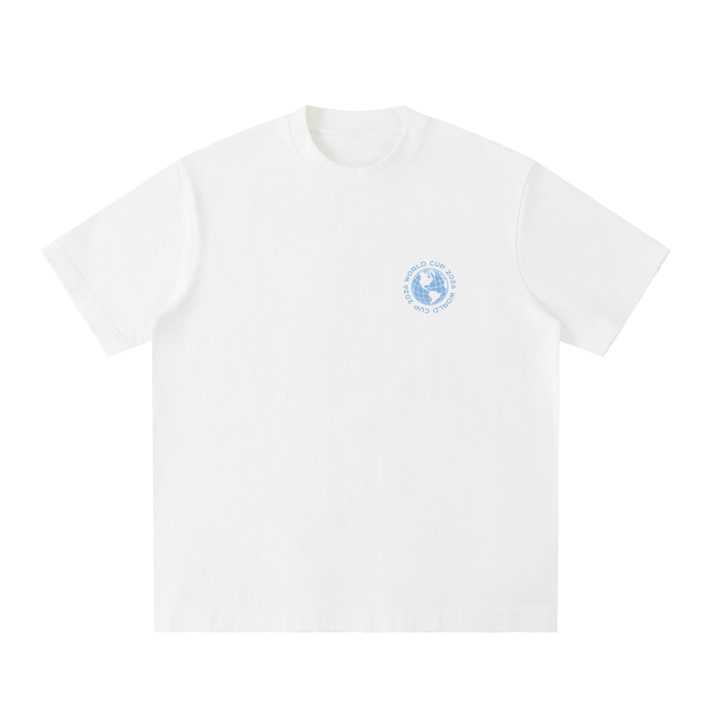 Heavyweight Vintage Washed Frayed T-Shirt