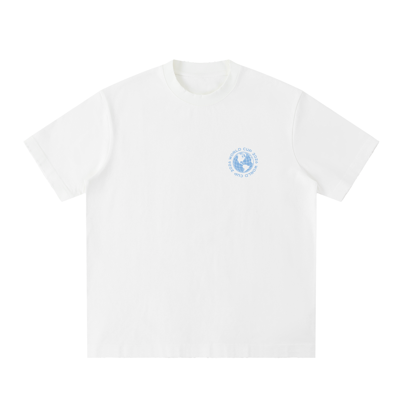 Heavyweight Vintage Washed Frayed T-Shirt