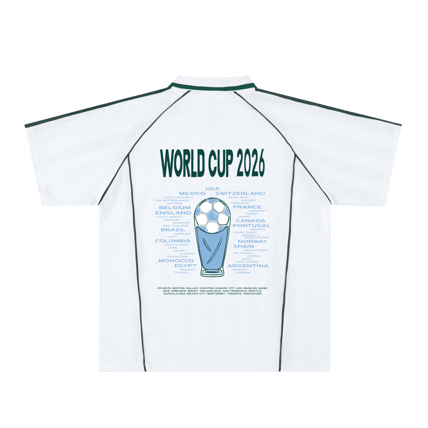 World Cup 2026 - Collared Soccer Jersey