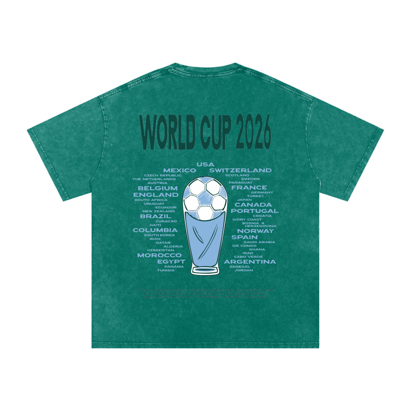 World Cup 2026 Tee- Forrest Green