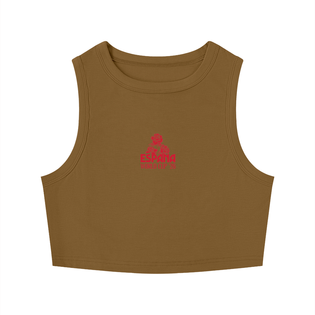 Women's Espana Crewneck Crop Tank Top