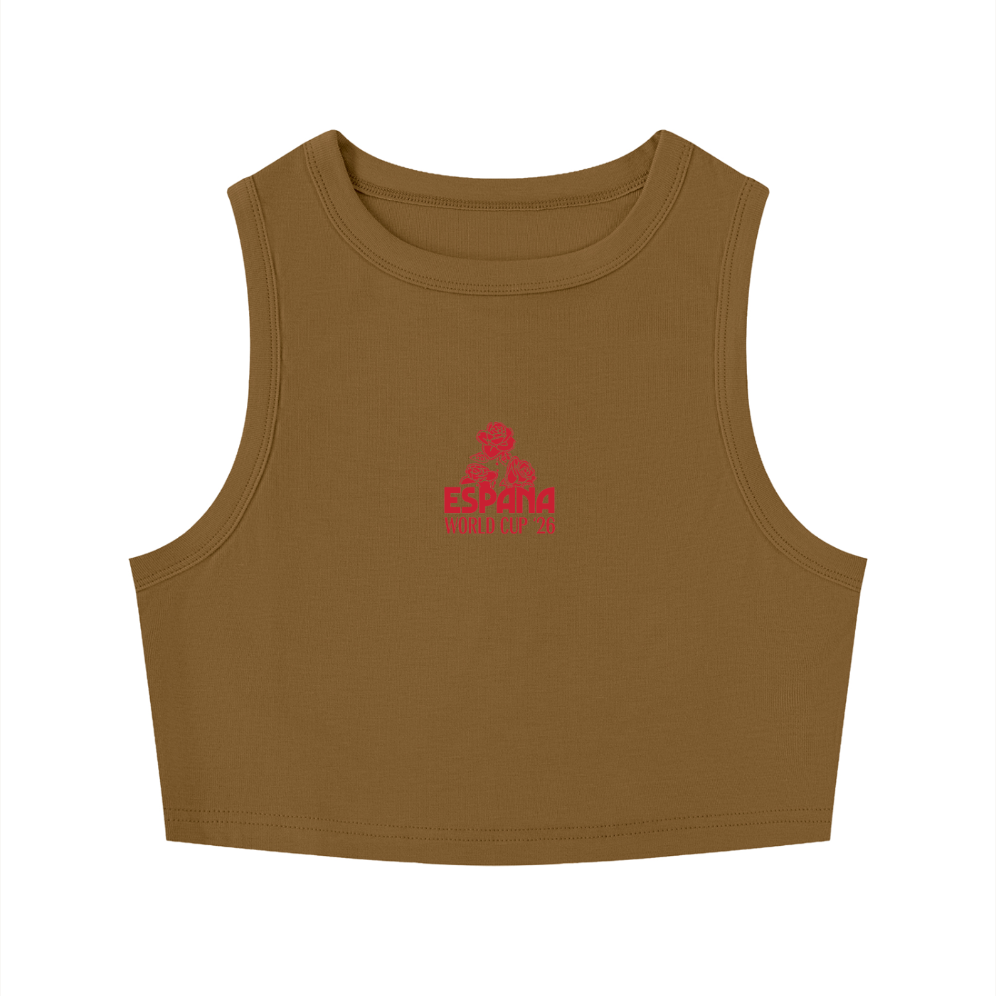 Women's Espana Crewneck Crop Tank Top