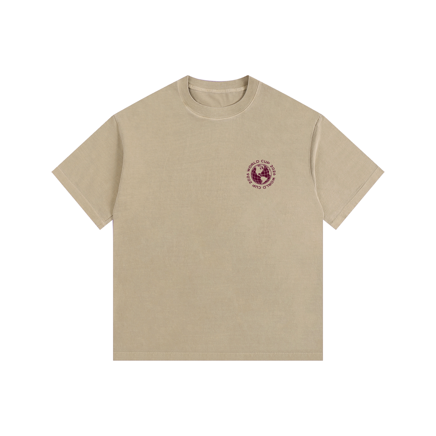 Vintage Washed Oversized Cotton T-Shirt