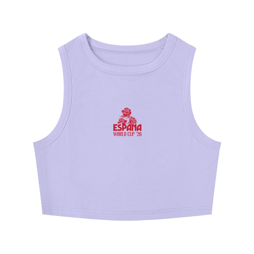 Women's Espana Crewneck Crop Tank Top