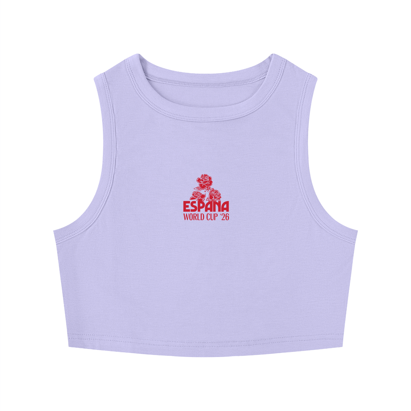 Women's Espana Crewneck Crop Tank Top