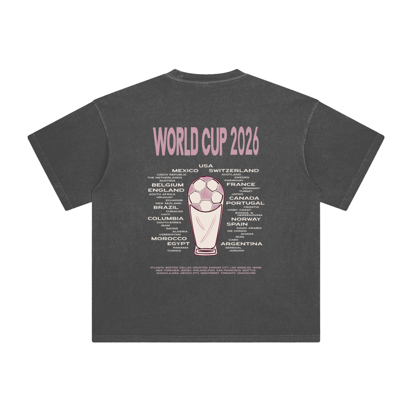 Enzyme Washed T-Shirt