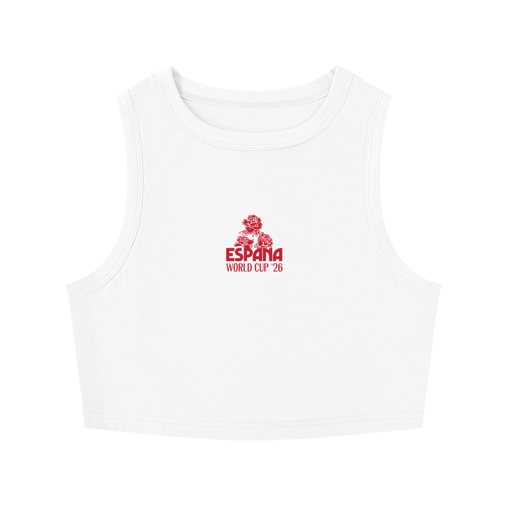 Women's Espana Crewneck Crop Tank Top