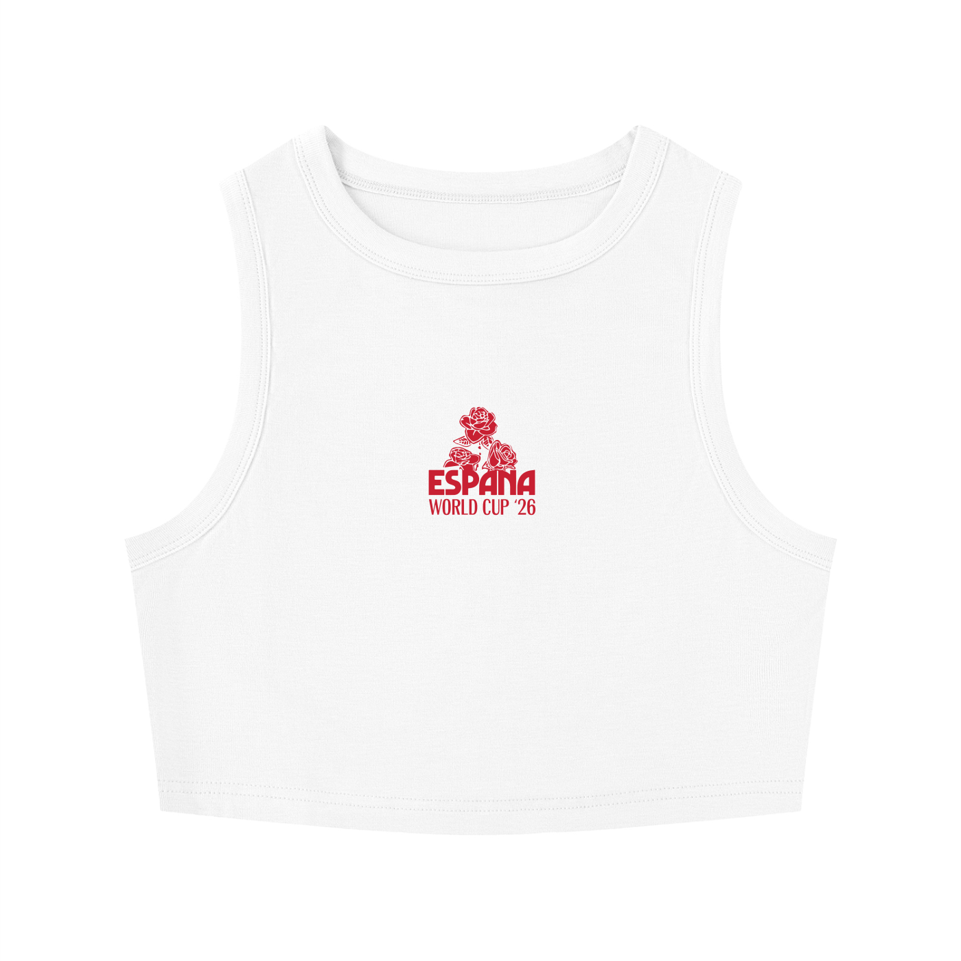Women's Espana Crewneck Crop Tank Top