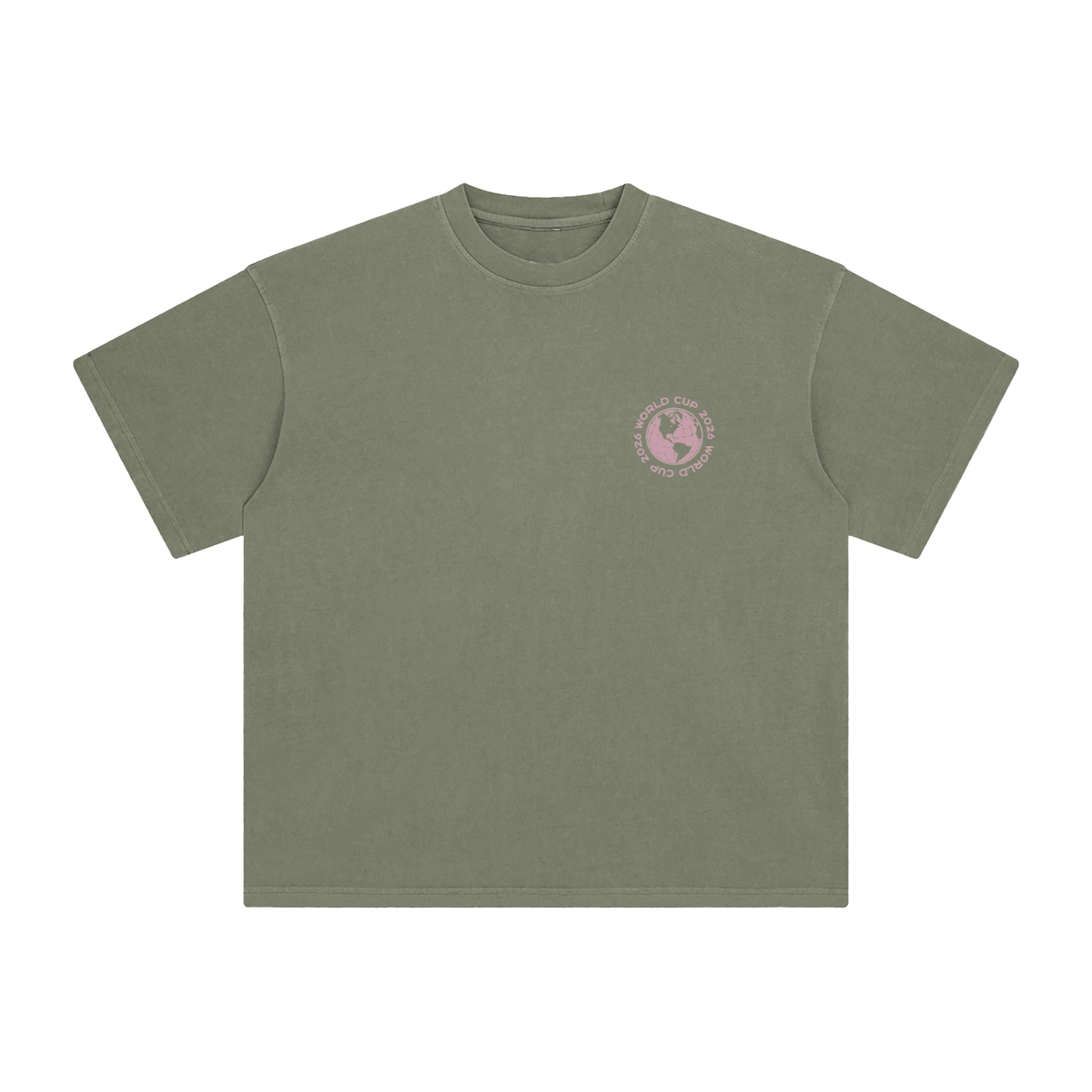 Enzyme Washed T-Shirt
