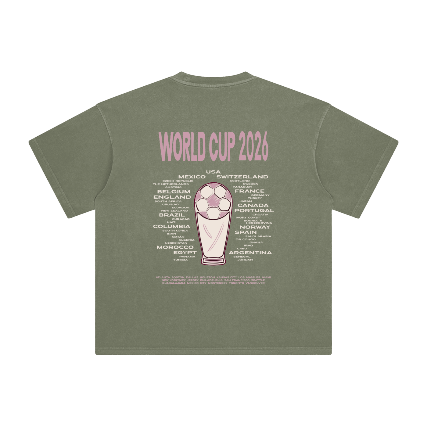 Enzyme Washed T-Shirt