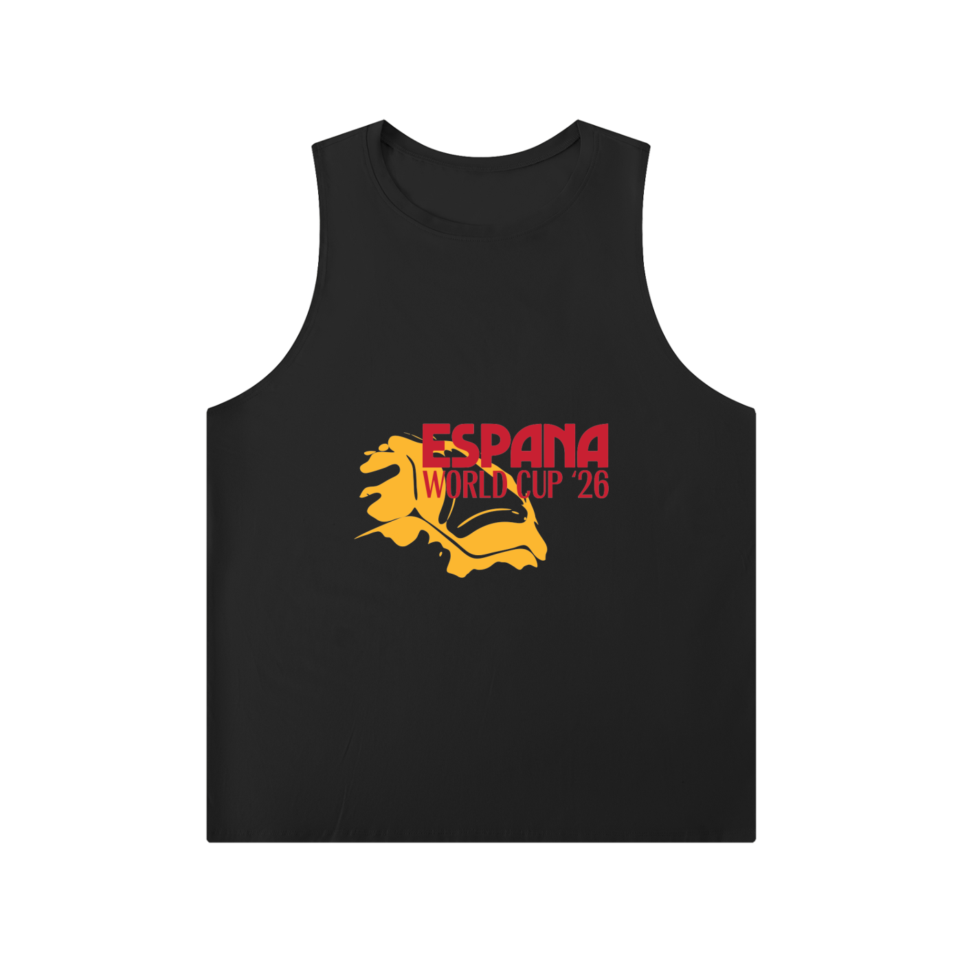 Men's Solid Color Crewneck Tank Top