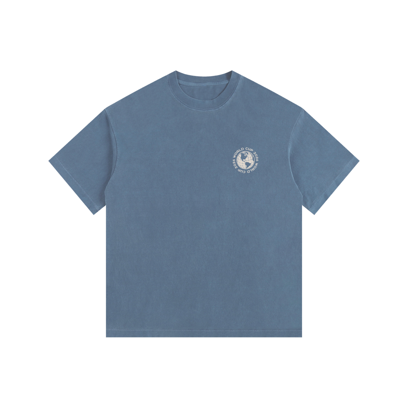 World Cup 2026 - Vintage Washed Oversized Cotton T-Shirt