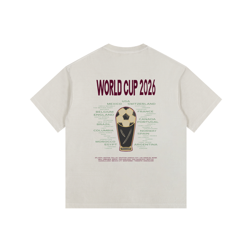 Vintage Washed Oversized Cotton T-Shirt