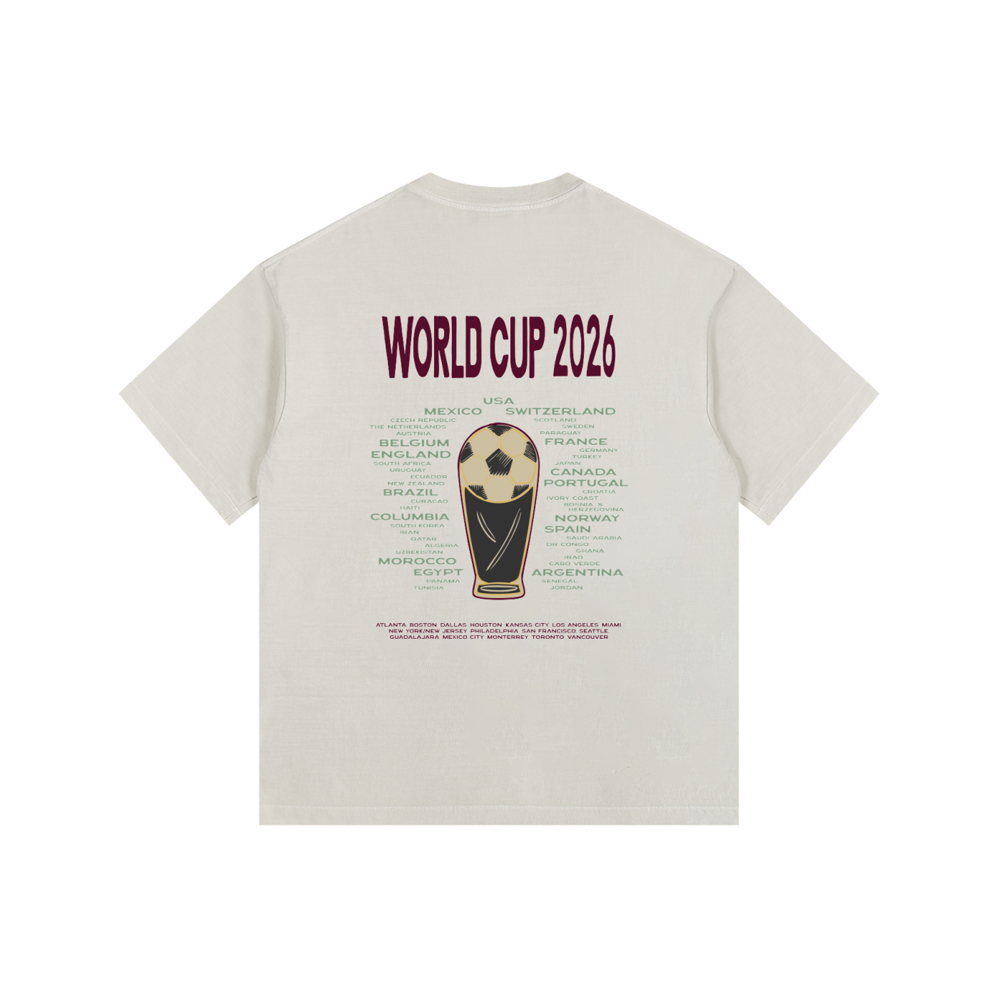 Vintage Washed Oversized Cotton T-Shirt